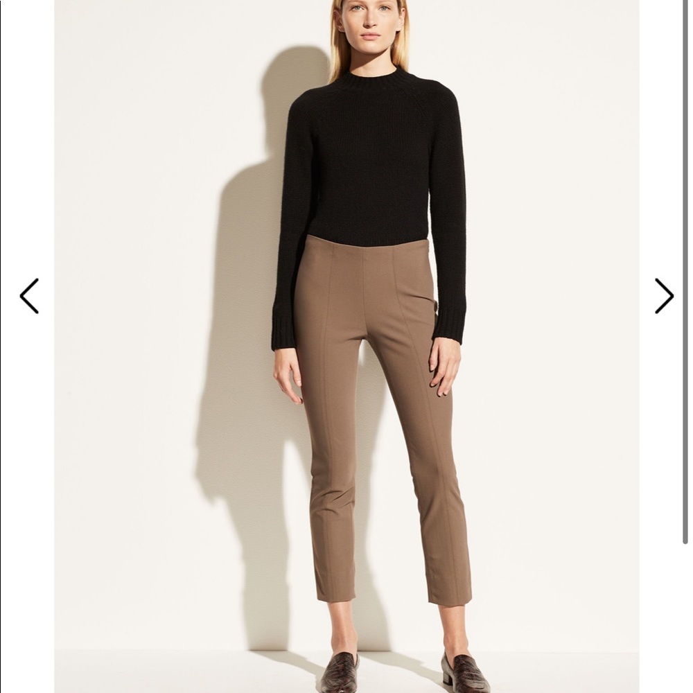 EUC Vince Stitch Front Seam Taupe Pant L